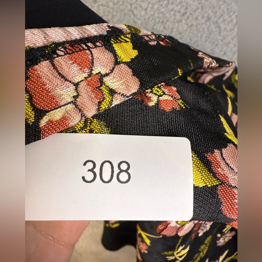 Maeve Anthropologie square neck brocade dress NWT size 14 - Picture 12 of 12